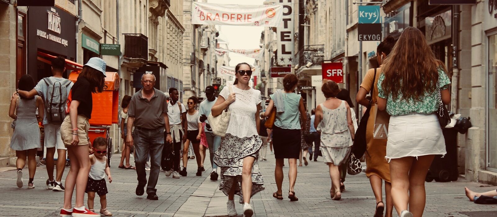European city street
